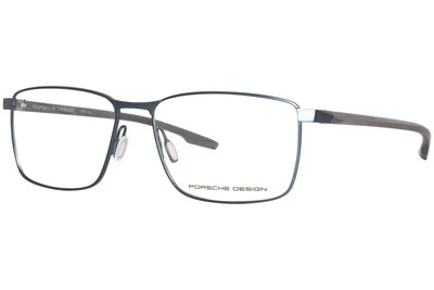 Gafas para hombre Porsche Design P8733-D azul/gris borde completo forma rectangular 57 mm Foto 1 de 4