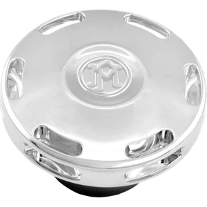 NEW IN STOCK PERFORMANCE MACHINE Fuel Cap - Apex - Chrome 0210-2071APX-CH - Picture 1 of 1