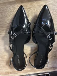 Madden Girl Delilah Damen-Slingback-Flats schwarz, Größe 11 M - Bild 1 von 5