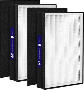 2 Pack Type A2 H13 Grade True HEPA Replacement Filter filter 2 pack - Picture 1 of 7