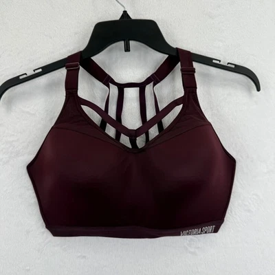 Victoria Sport Incredible Lightweight Max Bra 34DDD F75 Burgundy Cage - Image 1 of 4
