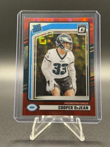 2024 Panini Donruss - Rated Rookie Cooper DeJean #305 Anteprima Ottica Rosso Pandora - Foto 1 di 3