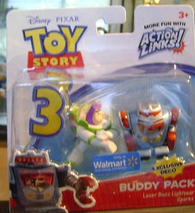 TOY STORY 3 BUDDY PACK SPARKS & BUZZ LIGHTYEAR EXCLUS - Picture 1 of 1