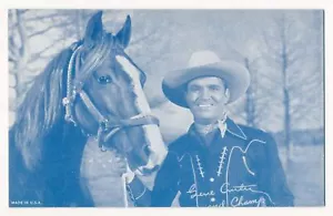 Gene Autry und Champion das Wunderpferd - Penny Arcade Ausstellungskarte (1261) - Bild 1 von 2