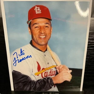 TITO FRANCONA St. Louis Cardinals SIGNED AUTOGRAPHED 8X10 PHOTO - Picture 1 of 2