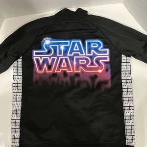 Star Wars Force In Training Long Sleeve Zip Up Size 7/8 - Picture 1 of 7