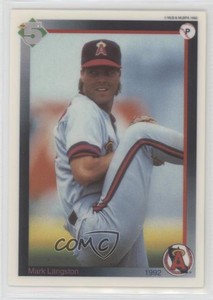 1992 High 5 Reusable Decals Prototypes Mark Langston