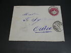 Egypt 1890 stationery cover front only faulty *8247