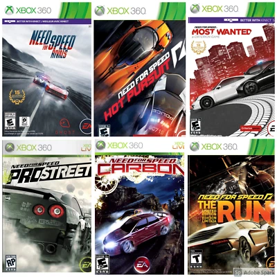Need for Speed Xbox 360 Games - Choose Your Game - Image 1 of 4