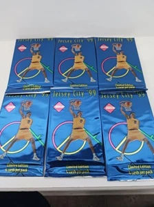 1999 Collector's Edge Jersey City Basketball Cards Sealed 6 Packs - Picture 1 of 3