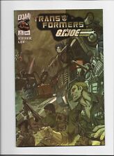 TRANSFORMERS GI JOE #1  HOLOFOIL VARIANT COVER NEAR MINT   BUY IT NOW