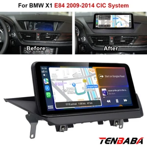 10.25 inch Car Linux Screen Multimedia Carplay For BMW X1 E84 2009-14 CIC System - Picture 1 of 12