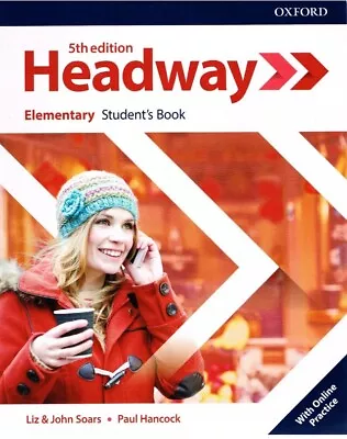 Oxford HEADWAY Elementary FIFTH / 5th EDITION Student's Book 9780194524230 • 25.99£