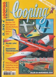 LOOPING N°88 PLAN : VOLTI 400 / TRIGO / BLUE MAX T2M/ EASY STAR / PC9 Vmar - Picture 1 of 2