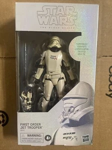 Hasbro Star Wars Black Series Carbonized First Order JET TROOPER 6" Figure - Picture 1 of 7