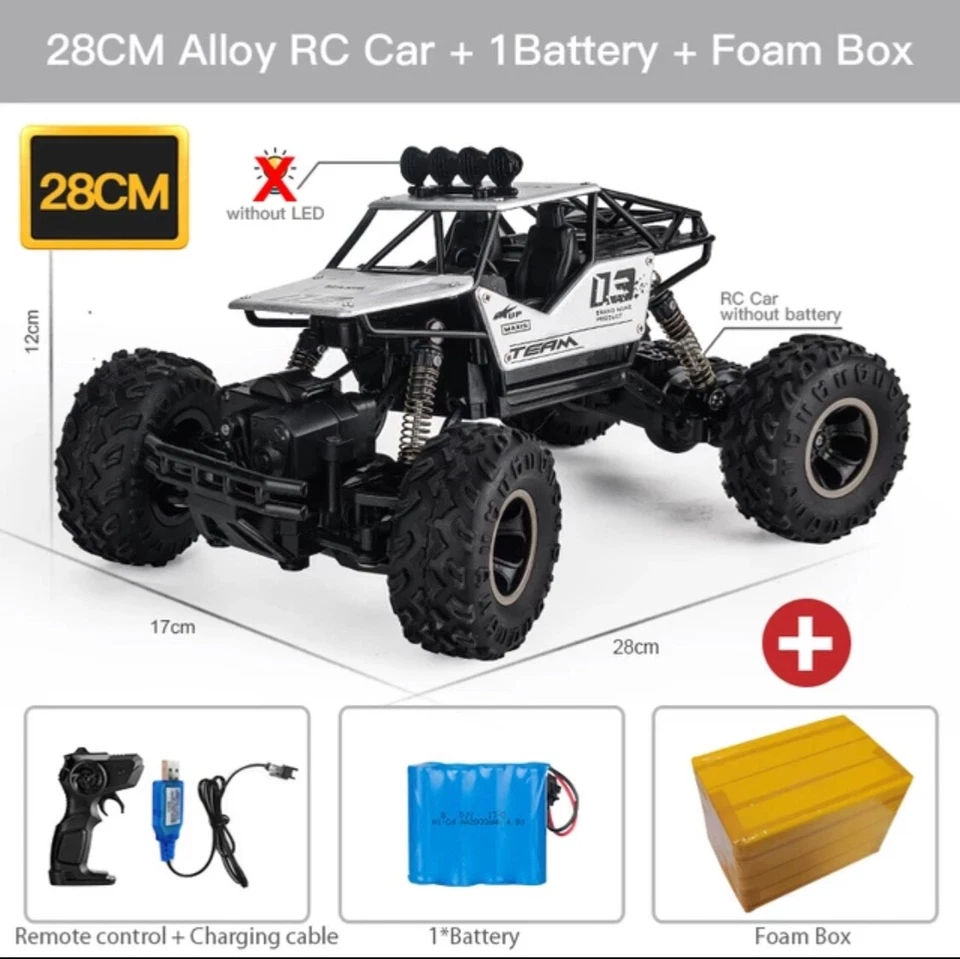 Macchina Telecomandata 28cm Alloy RC Car Team-03 - Immagine 1 di 4