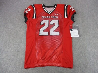 Texas Tech Red Raiders Football Jersey Mens Large Under Armour UA NCAA Pro Cut - Image 1 of 4
