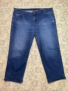 Gloria Vanderbilt Damen Gr. 24 W Short Amanda Straight Leg Stretch Jeans Blau - Bild 1 von 12