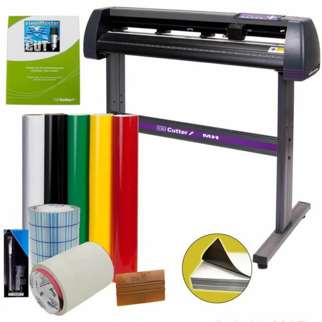 USCutter MH 871 34" Vinyl Cutter Value Kit Inkl. VinylMaster Design & Cut Software