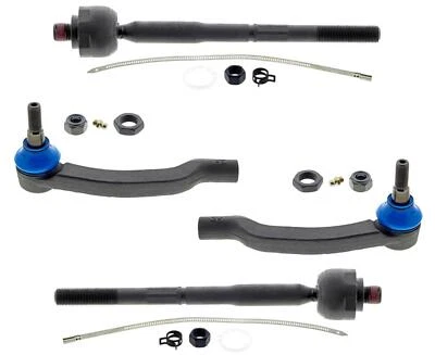 Mevotech Front Inner & Outer Tie Rods Fits RAM Promaster 1500 2500 2014-2021 - Image 1 of 4