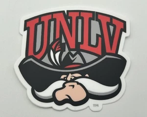 Vintage University Nevada UNLV Hey Reb! Vinyl Outdoor Indoor Laptop Sticker 3" - Picture 1 of 2