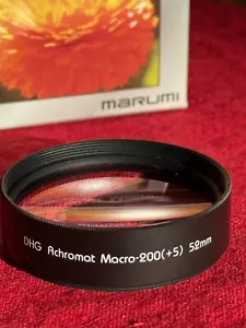 Marumi 52mm DHG Achromat Macro 200 Filter (+5) - Picture 1 of 4