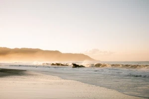 Costa Rica Beach by Raisa Zwart Photography Art Print on Paper or Canvas - Picture 1 of 3