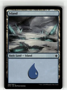 ISLAND (256) Khans of Tarkir #256 KTK(LP)(MTG) - Picture 1 of 1