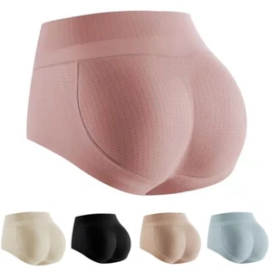 HOT Padded Knickers Seamless Butt Lifter Hip Enhancer Pads Breathable Underwear - Picture 1 of 26
