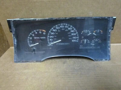 99 00 Chevy Tahoe Speedometer Instrument Cluster 184k Miles 1999 2000 16244965 - Image 1 of 4