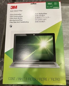 3M Anti-Glare Filter for 19" Widescreen Monitor, 16:10, AG190W1B - Sealed - Picture 1 of 2