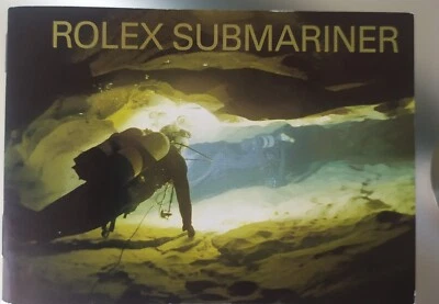 11.2004 ENG ROLEX SUBMARINER LIBRETTO BOOKLET 594.52 VINTAGE EPOCA ORIGINALE  - Immagine 1 di 4