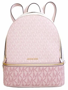 Michael Kors sac à dos sac Rhea Zip Medium PKT Backpack P.Blush Multi neuf - Photo 1 sur 14