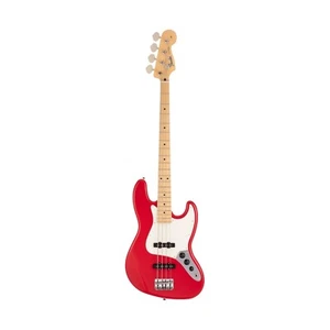 Fender Japan Hybrid II Jazz Bass PJ Guitar, Maple FB, Modena Red - Picture 1 of 6