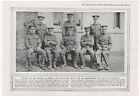 Ww1 Print Ncos & Men Of 3Rd Bedfordshires Who Have Won Distinction (Named) 1915