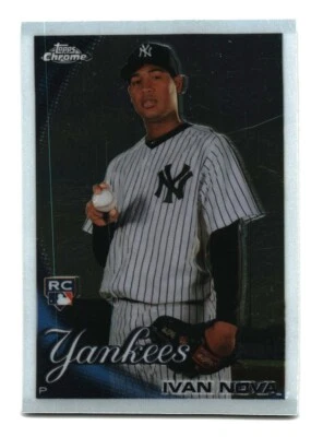 2010 Topps Chrome #214 Ivan Nova  Rookie RC - Image 1 of 2
