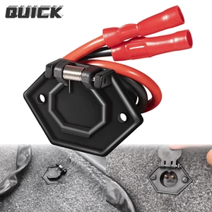 8M4000954 Marine Trolling Motor Female Plug Receptacle 12/24/36V 8-Gauge 2-Wire - Bild 1 von 9