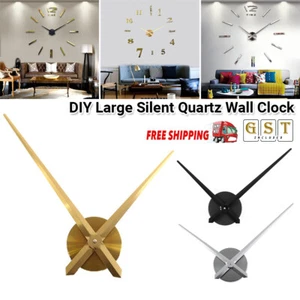 DIY Large Silent Quartz Wall Clock Movement Hands Mechanism Repair Parts Tool - Picture 1 of 12