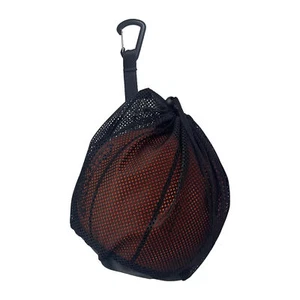 Basketball Storage Net Bag Drawstring Mesh Bag Ball Bag for Football Volleyball - Picture 1 of 11