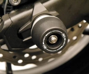 Bobinas de husillo trasero Kawasaki Z650 2017 en adelante por Evotech Performance - Imagen 1 de 2