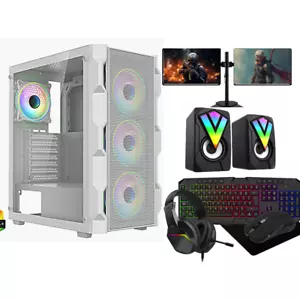 Gaming PC Luna Dual Monitor |Core i5| GT 710 2GB | 8GB RAM |128GB+500TB - Picture 1 of 8
