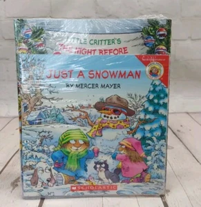 Little Critter's the Night Before Christmas & Just A Snowman 2 Paperback Books - Picture 1 of 6