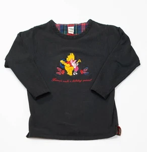 Vintage Disney Store Women's M Sweatshirt Winnie The Pooh Piglet Pullover 22x26 - Picture 1 of 11
