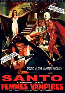 SANTO vs THE VAMPIRE WOMEN (1962) English/Spanish version w/ English subs 2-disk - Picture 1 of 2