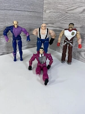 Hasbro C.O.P.S. Cops N Crooks años 80 Figuras de acción ~ Lote de 4 ~ Dañadas ~ PARA REPUESTOS Foto 1 de 4