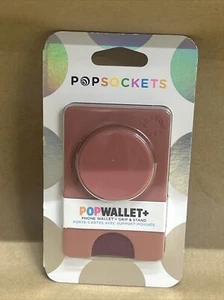 PopSockets Popwallet+ - Phone Wallet + Grip & Stand Clay Color Plus - Picture 1 of 1