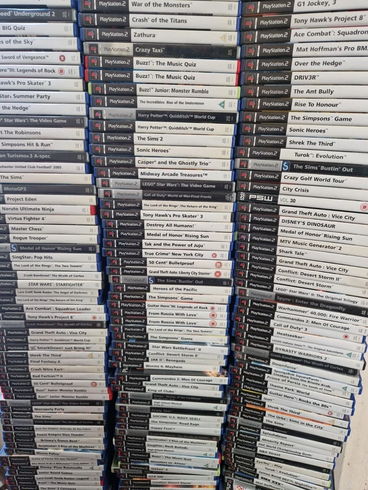 Sony Playstation 2 Games PS2 Make Your Selection A-H - Image 1 of 1