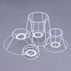 Lamp Shade Wire Frame DIY Guard Ring Light Cage Holder Bulbpendant Vintage Cover