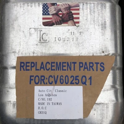 Chevy Impala Bel Air 1961 1962 1963 1964 tanque de combustible fósil de gasolina de zinc 76 L GM31 Q Foto 1 de 4