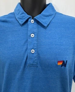 Org.Aviator Nation Men’s Embroidery Logo Short Sleeve Made In California USA XXL - Picture 1 of 13
